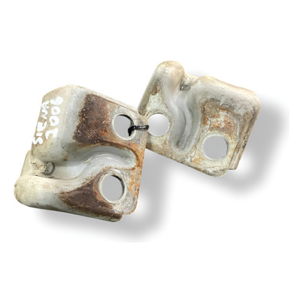 Par Dobradiças Porta Dianteira Esquerda Fiat Siena 2005 2006