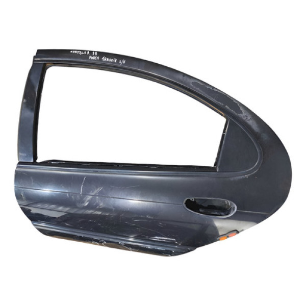 Porta Traseira Esquerdo Chrysler 300m 3.0 V6 1998 Detalhes Preto Traseira Esquerda