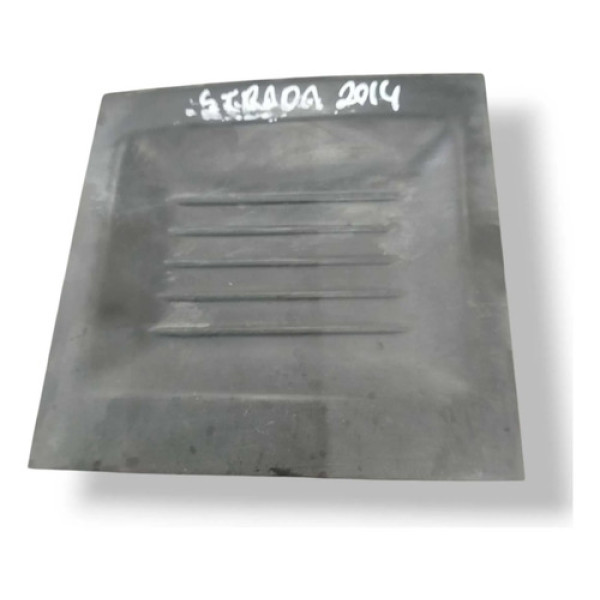 Moldura Superior Painel Fiat Strada 2012 2013 2014 100193513 Vermelho Listras