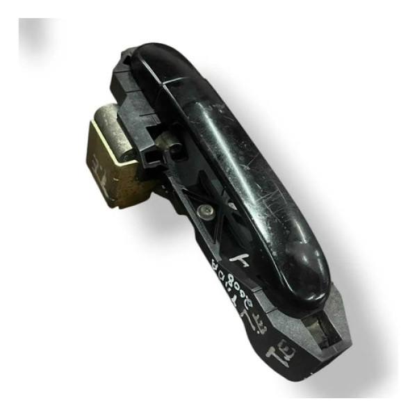 Maçaneta Externa Traseira Esquerda Nissan Tiida 2008 2009 Preto Traseira