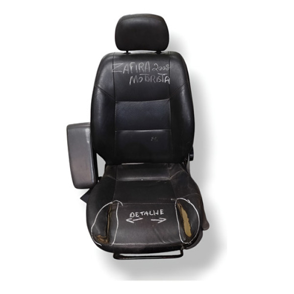 Banco Dianteiro Esquerdo Chevrolet Zafira 2.0 2008 (detalhe) Preto