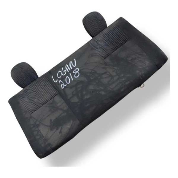 Encosto Banco Traseiro Renault  Logan 2016 2017  A 2019 Preto