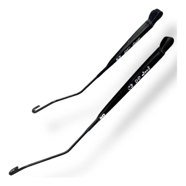 Par Braço Limpador Parabrisa Citroën C3 2008 2009 2010 2011 Direito