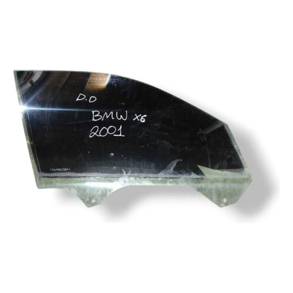 Vidro Porta Dianteira Direita  Bmw X5 2001 2002 2003 2004