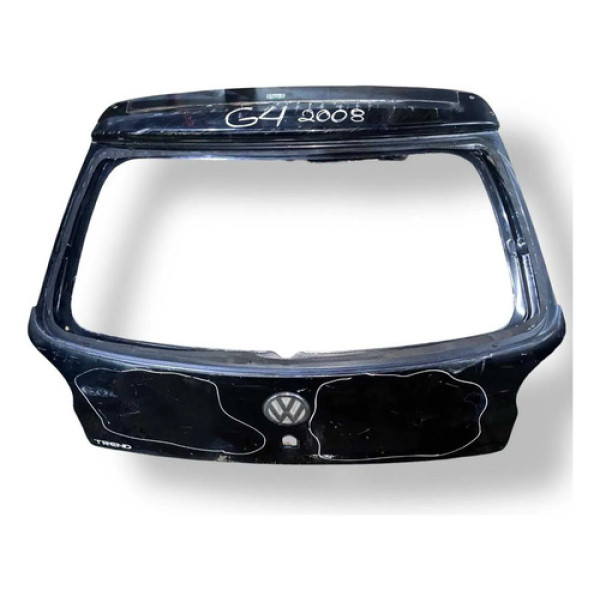 Tampa Traseira Porta Malas Volkswagen Gol G4 2008 Detalhe Preto