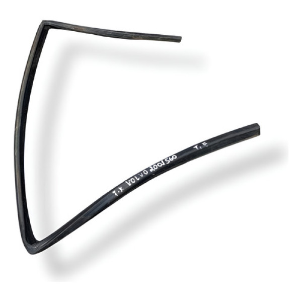 Canaleta Vidro Traseira Esquerda Volvo S60 2001 2002  2003 - Preto