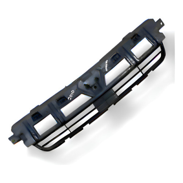 Grade Dianteira Reforço Renault Sandero 2010/11 - 620368050r Preto Brilhante