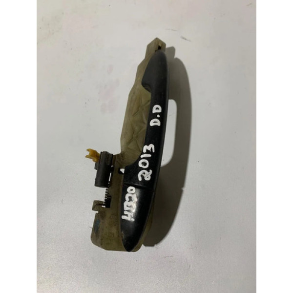 Maçaneta Externa Dianteira Direita Hyundai Hb20 2013 2014 Preto Dianteira