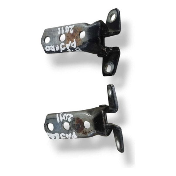 Par Dobradiças Porta Dianteira Esquerda Pajero Tr4 2.0 2011