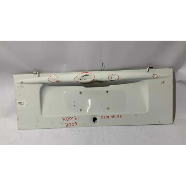 Tampa Traseira Motor Volkswagem Kombi 2005 ( C/detalhe) Branco