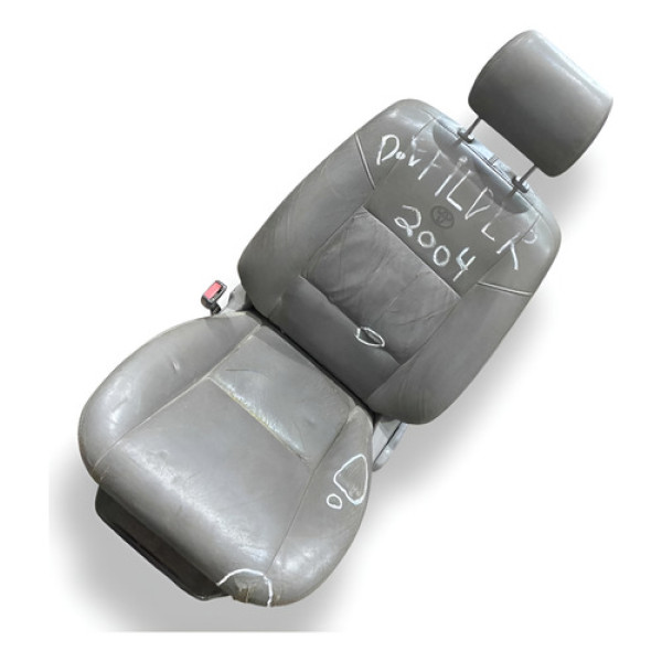 Banco Dianteiro Esquerdo Toyota Fielder C/detalhe 2004 2005 - Cinza-escuro