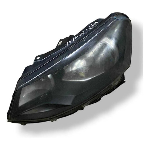 Farol Dianteiro Esquerdo Volkswagen Voyage 1981 1982 Detalhe Esquerdo/motorista