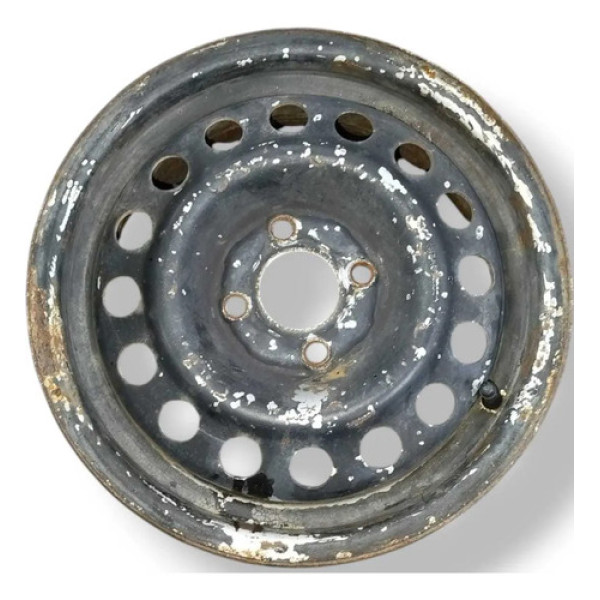 Roda Ferro Aro 14 Peugeot 206 Sw 207 Passion Preto