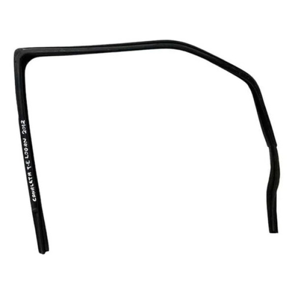 Canaleta Vidro Traseira Esquerda Renault Logan 1.0 2012 Preto