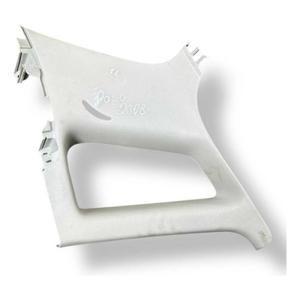 Acabamento Inte Coluna Tras Esquerda Vw Polo 2008 6q4867287b