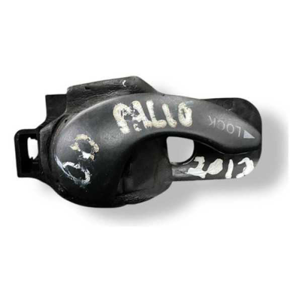 Maçaneta Interna Dianteira Direita Fiat Palio 2012 2013 2014 Preto Dianteira