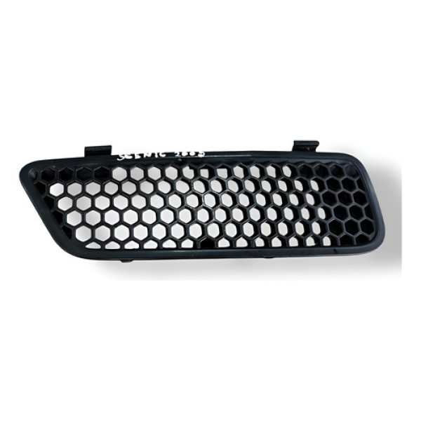 Grade Radiador Diant Direita Renault Scenic 2005 7700428467 Preto Fosco