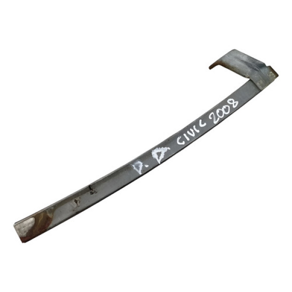 Guia Canaleta Vidro Porta Dianteira Esquerda Civic Lxs 2008 Prateado