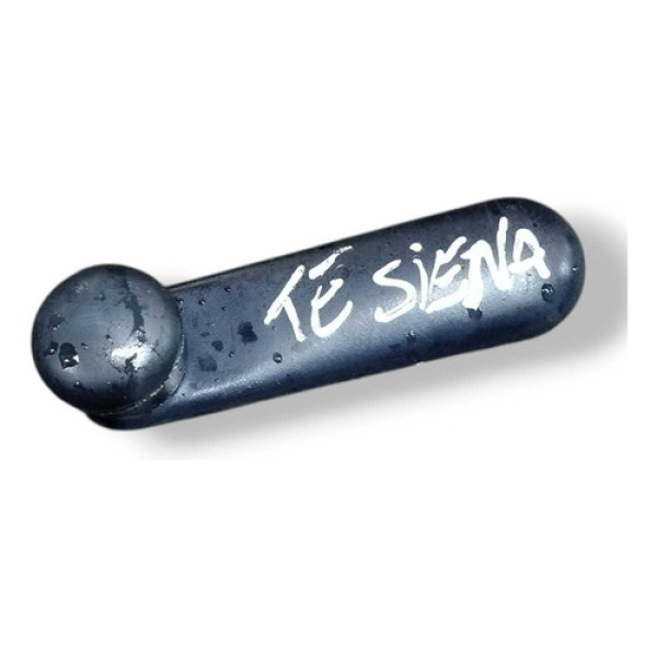 Manivela Vidro Traseiro Esquerdo Fiat Siena 2007 2008 2009 Preto