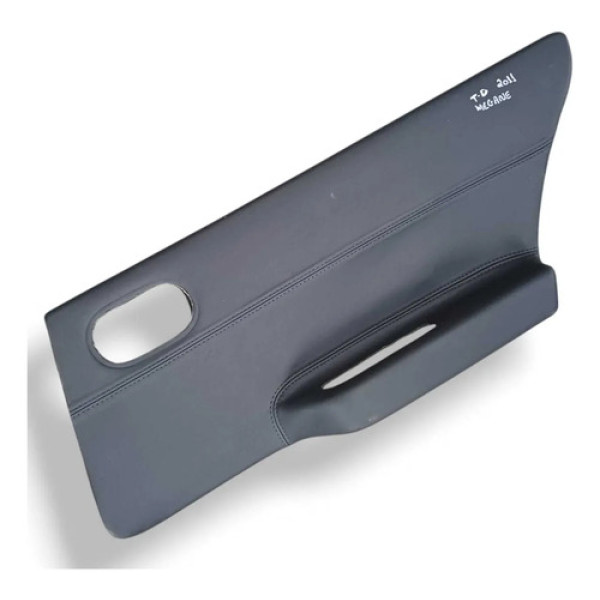  Forro Porta Traseira Direita Renault Megane 2011 156035001 Preto