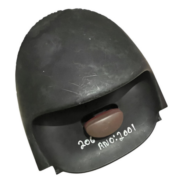 Moldura C/botão Alerta Peugeot 206 2001 9642177977 Preto