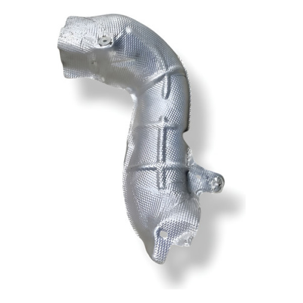 Defletor Calor Volkswagen Crossfox 1.6 2011 5z0201307 Prateado