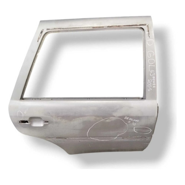 Porta Traseira Direita Volkswagen Gol G3 2005 A 2008 Detalhe Traseira Direita Prateado