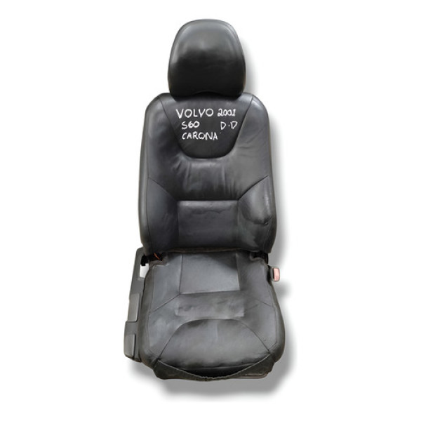 Banco Dianteiro Direito Volvo S60 2001 2002 2003 2004 2005 - Preta