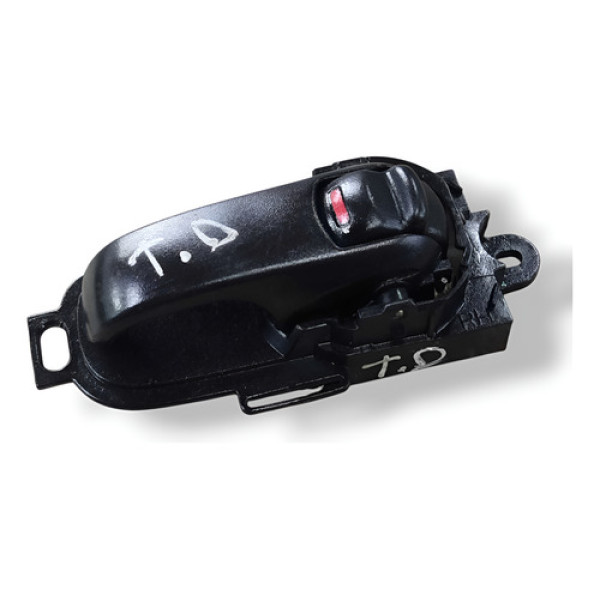 Maçaneta Interna Traseira Direita Nissan Livina 2014 2015 Preto