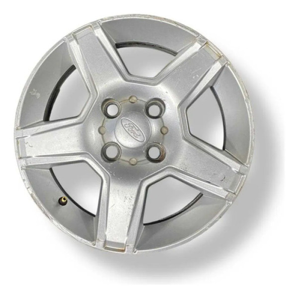 Roda Ferro  Aro 15 Ford Ecosport Focus New Fiesta Prateado