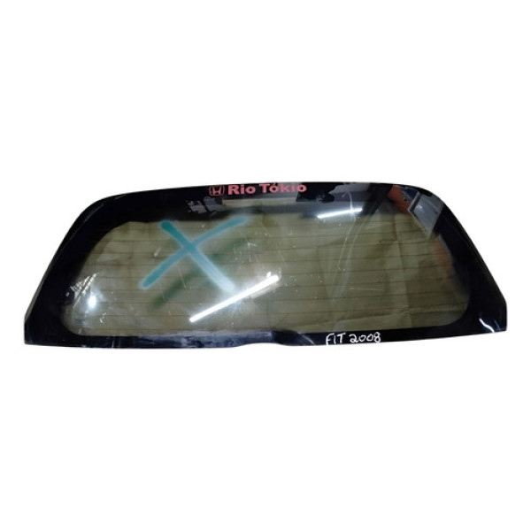 Vidro Traseiro Vigia Honda Fit 2008 2009 2010 2011 2012