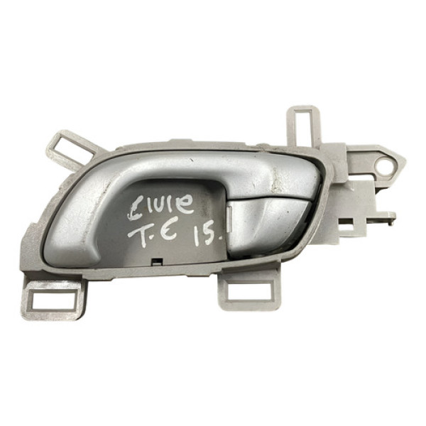 Maçaneta Interna Traseira Esquerda Honda Civic 2013/2019 Traseira