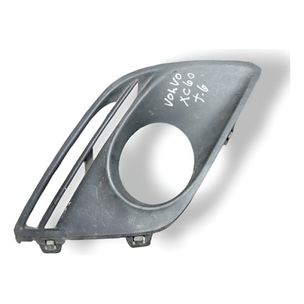 Grade Farol De Milha Traseira Direita Volvo 2010/13 30763418 Preto Direito