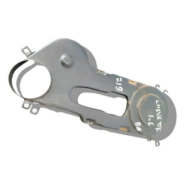 Capa Ext Protetora Correia Dentada Gm Chevette 1.6 1988 Cinza