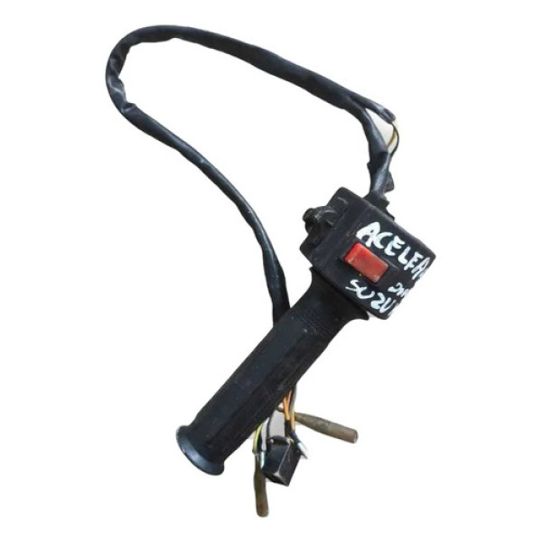 Manopla Punho Acelerador Suzuki Intruder 125 2010 2011 2012 Preto