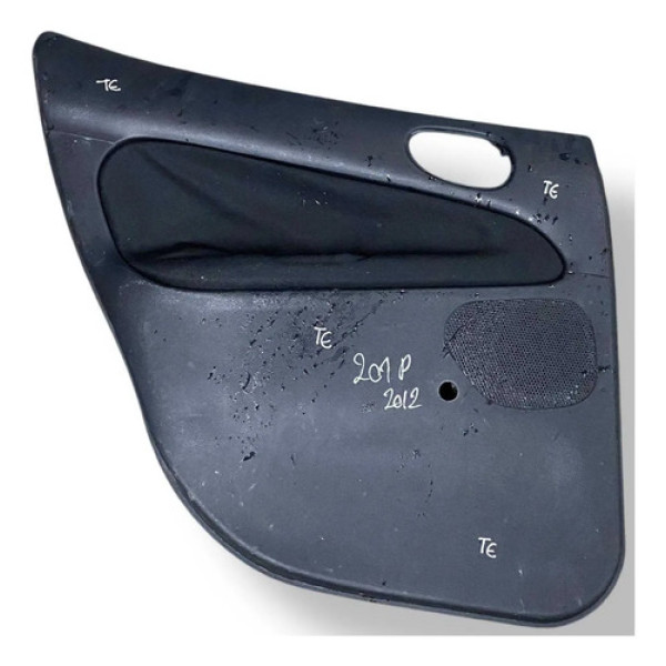 Forro Porta Traseira Esquerda 207 Passion 2012 - 9683599377