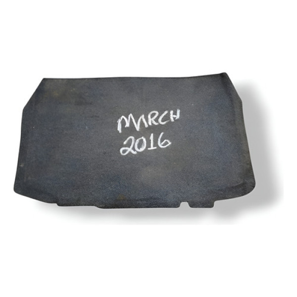 Carpete Porta Malas Nissan March 2015 2016 2017 2018 A 2020 Azul