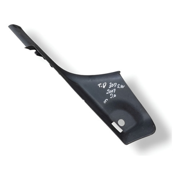 Moldura Soleira Traseira Direita 307 2007 9638934177 Preto