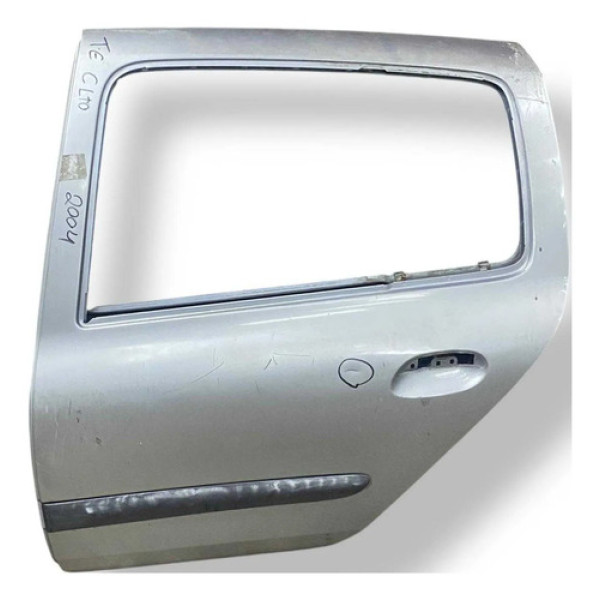 Porta Traseira Esquerda Renault Clio 2004 2005 2006 Detalhe Traseira Esquerda Branco