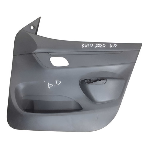 Forro Porta Dianteiro Dianteiro Renault Kwid 2019 809001232r Preto