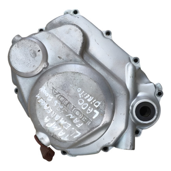 Tampa Embreagem  Honda Cg Fan  125 2007 2008 2009 2010  Prateado