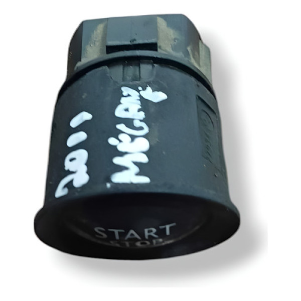 Botão Start Stop  Renault Megane 2.0 2008/2009/2010/2011 Preto