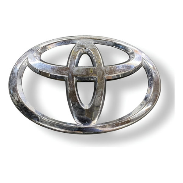 Emblema Cromado Toyota Yaris 1.5 2019 A 2022 9097512008 Branco