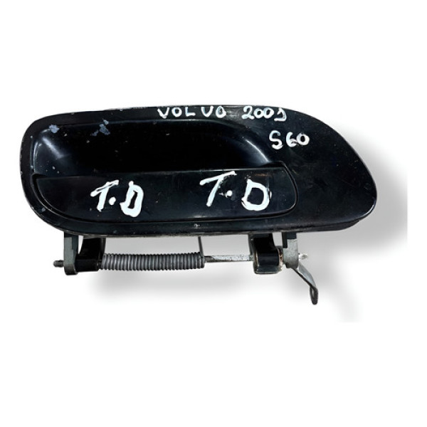 Maçaneta Externa Traseira Direita Volvo S60 2002 2002 2003 Preta