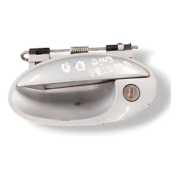 Maçaneta Externa Dianteira Esquerda Prisma 2009 94705882 Prateado Dianteira