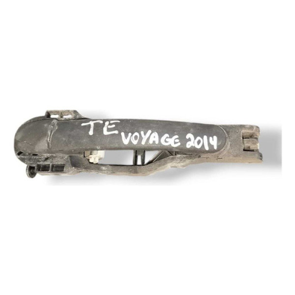 Maçaneta Externa Traseira Esquerda Vw Voyage 2014 5u4837885 Preto Traseira