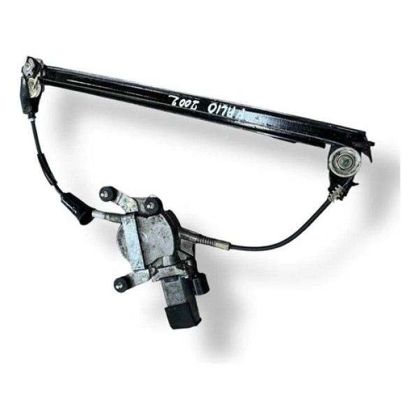 Máquina Vidro Manual Traseira Esquerda  Fiat Palio 2001 2002