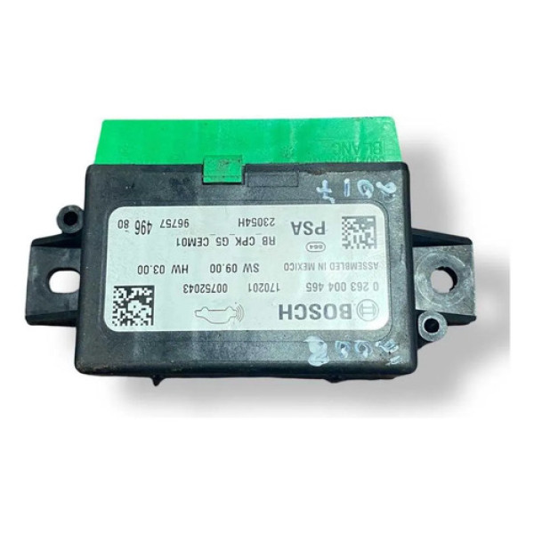 Módulo Sensor Estacionamento Peugeot 2008 2017 9675749680 Preto