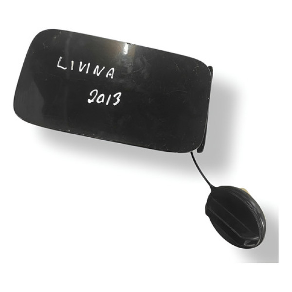 Portinhola Tanque Combustível Nissan Livina 1.8 2013 2014  Preto