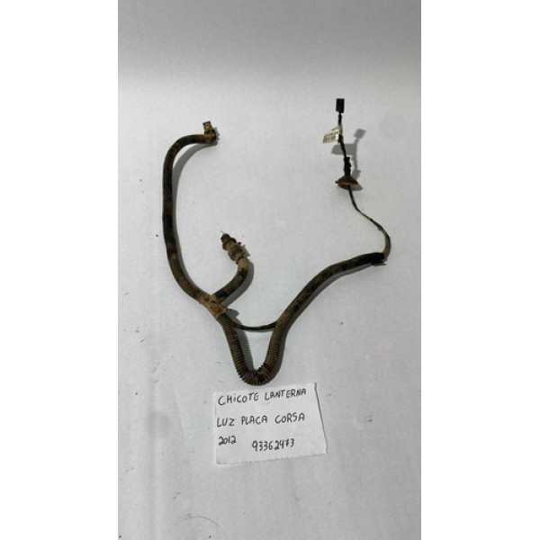 Chicote Lantern Luz De Placa Gm Corsa 2002/2012 93362473